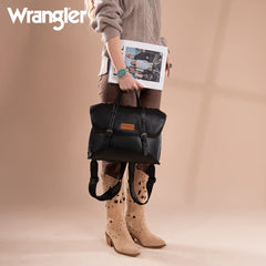 Wrangler Vintage Tote Convertible Backpack/Crossbody Bag