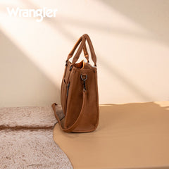 Wrangler Sherpa Aztec Canvas Concealed Tote Bag