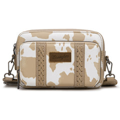 Wrangler Cow Print Crossbody Bag