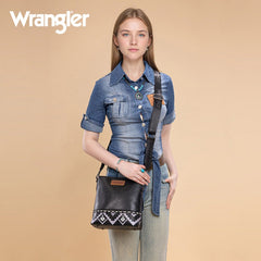 Wrangler Aztec Print Crossbody Bag