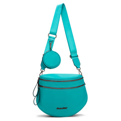 Montana West Dual Zipper Bum Bag