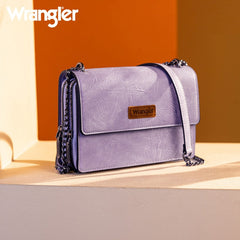 Wrangler Vintage Flap Crossbody Purse