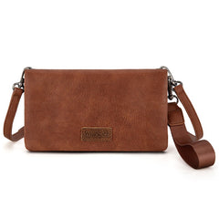 Wrangler Leather Printed Wristlet