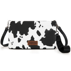 Wrangler Leather Printed Wristlet