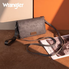 Wrangler Leather Printed Wristlet