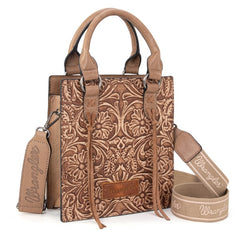 Wrangler Embossed Top Handle Crossbody