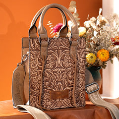 Wrangler Embossed Top Handle Crossbody