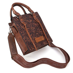 Wrangler Embossed Top Handle Crossbody