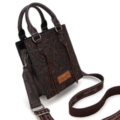 Wrangler Embossed Top Handle Crossbody