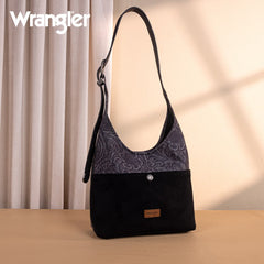 Wrangler Vintage Floral Printed Hobo Bag