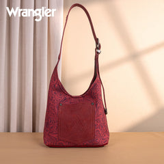Wrangler Vintage Floral Printed Hobo Bag