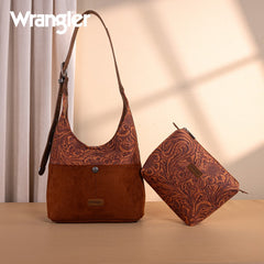 Wrangler Vintage Floral Printed Hobo Bag