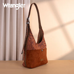 Wrangler Vintage Floral Printed Hobo Bag