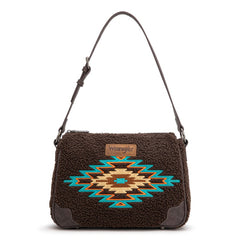 Wrangler Sherpa Aztec Sherpa Hobo Bag