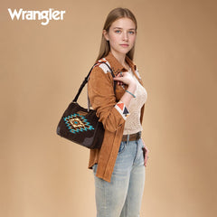 Wrangler Sherpa Aztec Sherpa Hobo Bag