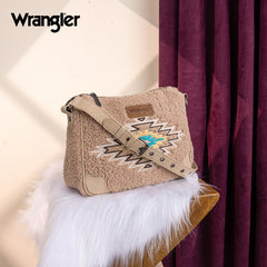 Wrangler Sherpa Aztec Sherpa Hobo Bag