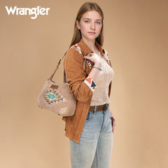 Wrangler Sherpa Aztec Sherpa Hobo Bag