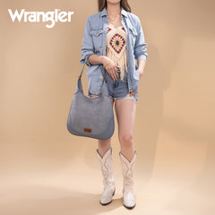 Wrangler Vintage Vegan Leather Hobo Bag
