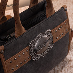 Wrangler Southwestern Feature Buckle Tote Bag