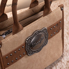 Wrangler Southwestern Feature Buckle Tote Bag