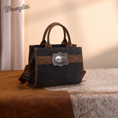 Wrangler Southwestern Feature Buckle Tote Bag