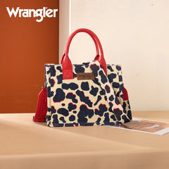 Wrangler All-over Leopard Print Tote Bag