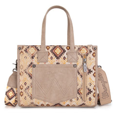 Wrangler Aztec Concealed Carry Canvas Tote