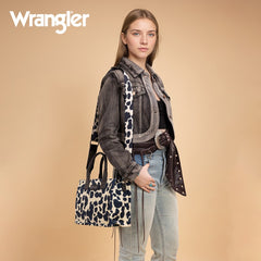 Wrangler All-over Leopard Print Tote Bag
