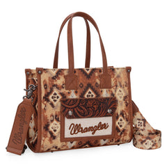 Wrangler Aztec Concealed Carry Canvas Tote