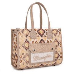 Wrangler Aztec Concealed Carry Canvas Tote