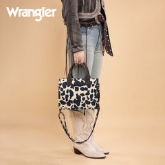 Wrangler All-over Leopard Print Tote Bag