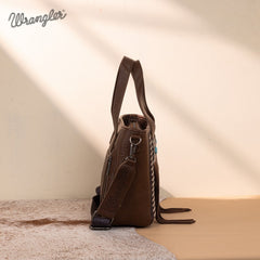 Wrangler Tooled Fringe Concealed Carry Purse