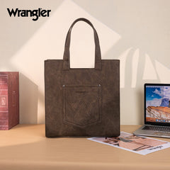Wrangler Western All-over Leopard Print Tote Bag