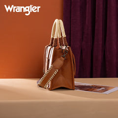 Wrangler CowPrint Rope Handle Tote Bag