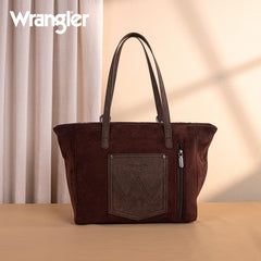 Wrangler Vintage Floral Printed Large Tote Bag