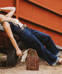 Wrangler Embossed Top Handle Crossbody