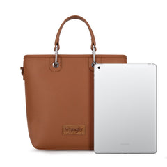 Wrangler Top Handle Tote Bag Detachable Key Ring Card Holder