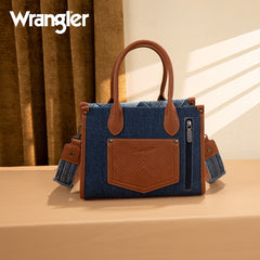 Wrangler Woven Denim Concealed Carry Tote Set