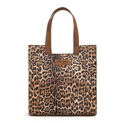 Wrangler Western All-over Leopard Print Tote Bag