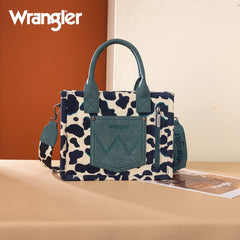 Wrangler All-over Leopard Print Tote Bag
