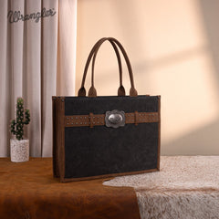 Wrangler Buckle Concealed Carry Large Tote