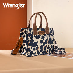 Wrangler All-over Leopard Print Tote Bag