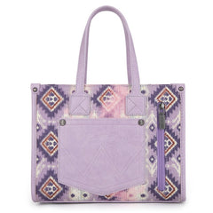 Wrangler Aztec Concealed Carry Canvas Tote