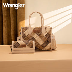 Wrangler Woven Denim Concealed Carry Tote Set