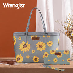 Wrangler Sunflower Print Tote Bag