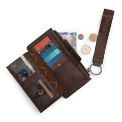 Wrangler Floral Tooled Card Wallet