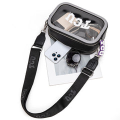 Texas Christian University Horned Frogs Clear Crossbody Bag