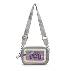 Texas Christian University Horned Frogs Clear Crossbody Bag