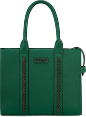 WG70-8317 Wrangler Carry-All Tote/Crossbody - Dark Green