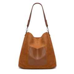 Montana West Boot Stitch Fringe Hobo Bag